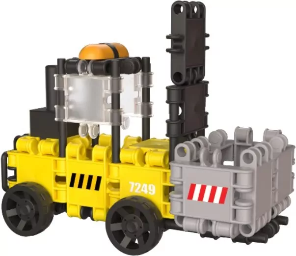 Clics. Klocki edukacyjno-konstrukcyjne 5w1. Maszyny budowlane - tantis.pl