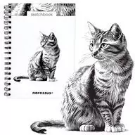 Szkicownik B5/60K na spirali - Kot - tantis.pl