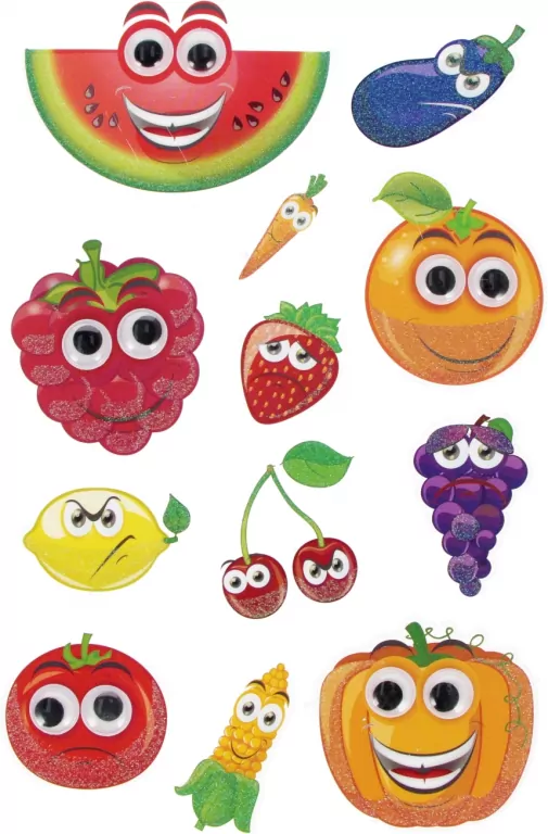 Naklejki Sticker BOO Owoce - tantis.pl