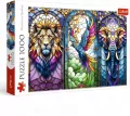 Puzzle 1000 Witraż: Zwierzęta TREFL - tantis.pl