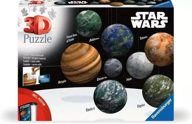 Puzzle 3D. Star Wars Galaktyka - tantis.pl