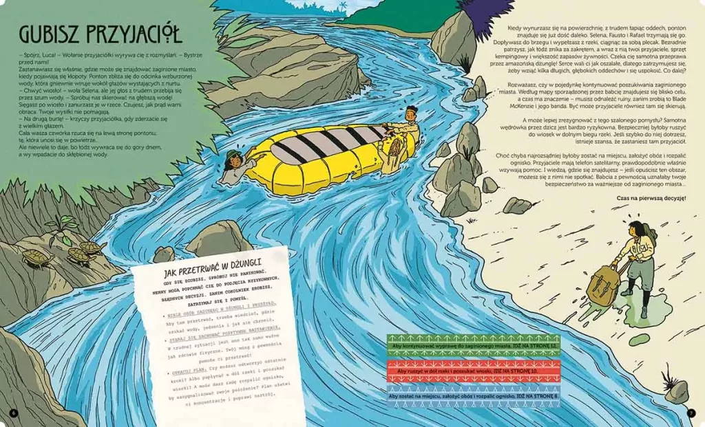 Przetrwać w dżungli. Książka i gra w jednym - tantis.pl