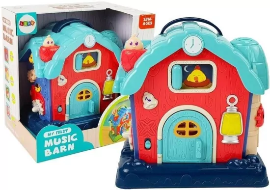 Muzyczna stodoła różowa