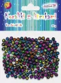 Koraliki plastikowe z literkami 7x4mm 25g - tantis.pl