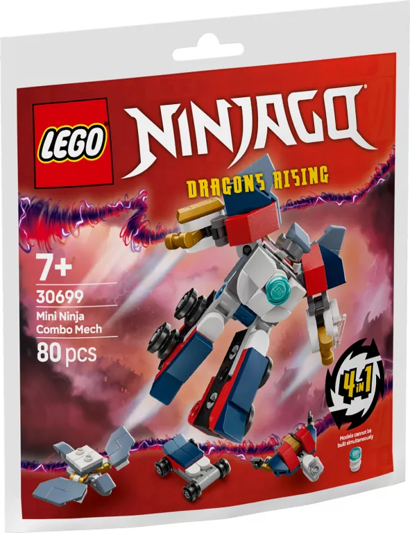 LEGO® Wielofunkcyjny minimech ninja 30699 - tantis.pl