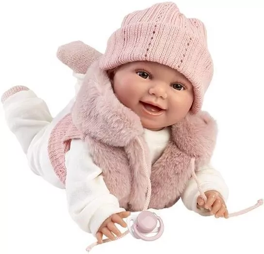 Lalka śmiejąca się Chloe 38cm - tantis.pl