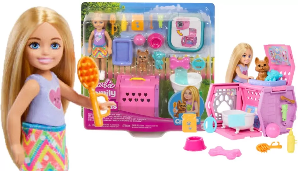 Barbie Chelsea Transporter dla pieska - tantis.pl