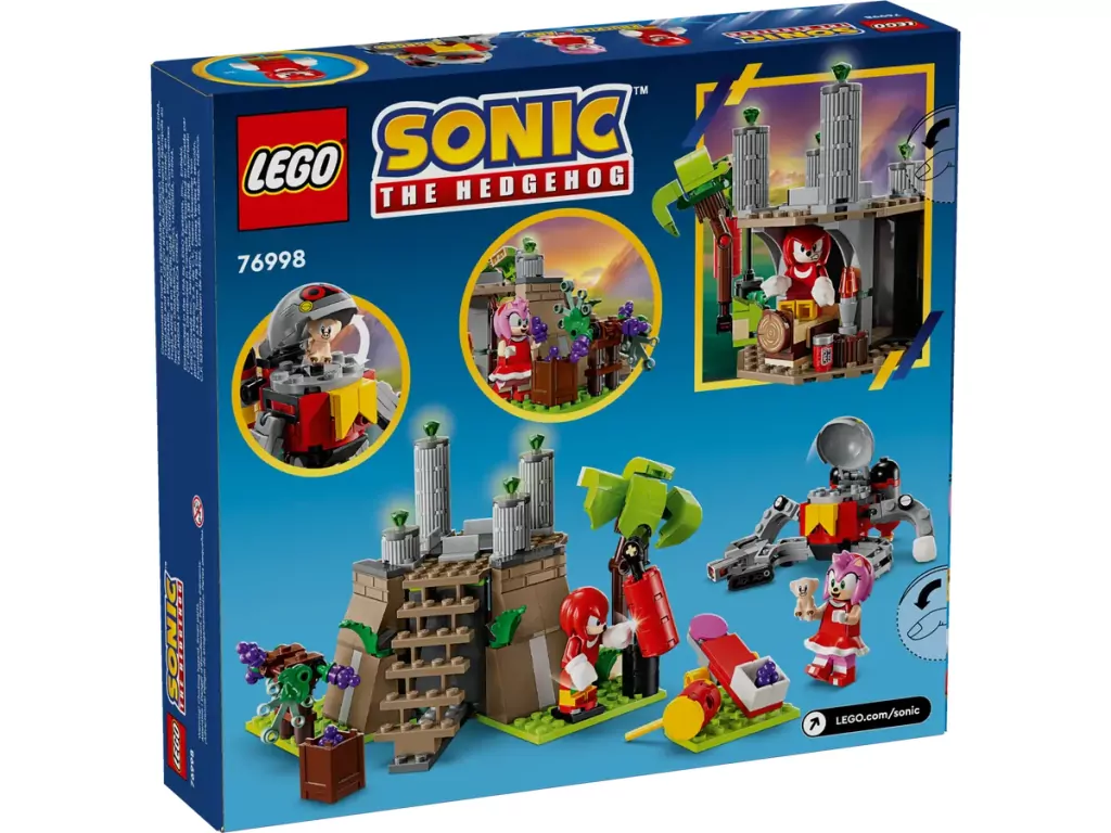LEGO® Sonic the Hedgehog. Knuckles i świątynia Master Emerald 76998 - tantis.pl