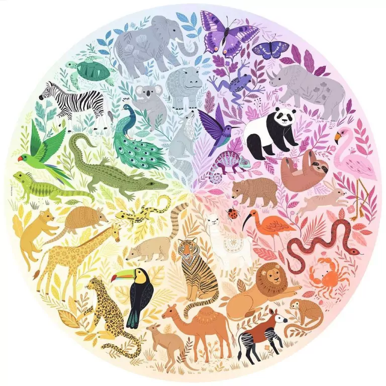 Puzzle 500. Zwierzęta - tantis.pl