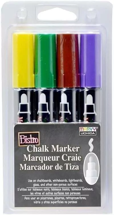 Markery kredowe Bistro Chalk 4 kolory - tantis.pl