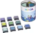 Zestaw poduszek do stempli mini 10szt Aqua - tantis.pl