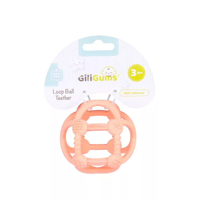 Gryzak dla dzieci piłka brzoskwiniowa - tantis.pl