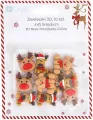 Zawieszki polimerowe 3D - Jolly reindeers 10szt - tantis.pl
