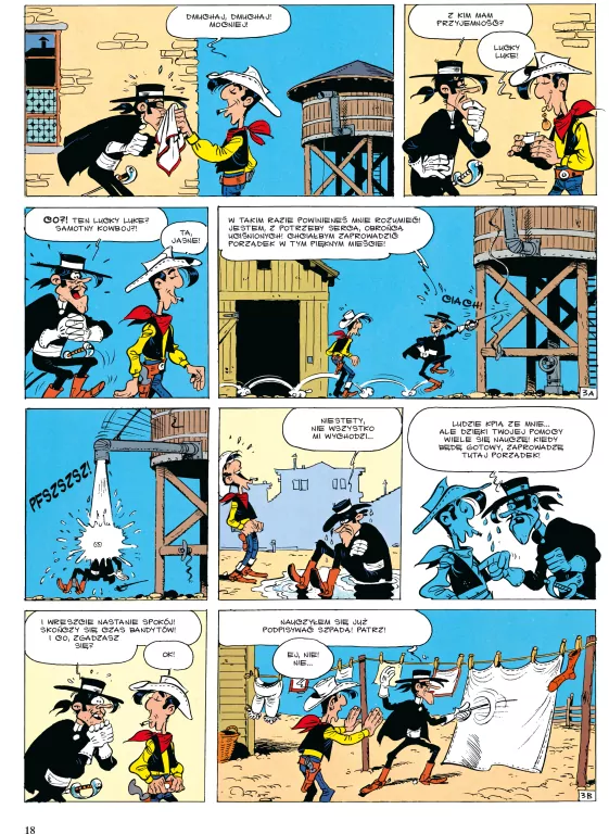 Sznur wisielca i inne historie. Lucky Luke. Tom 50 - tantis.pl