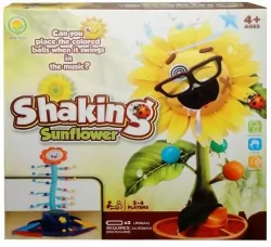 Gra zręcznościowa chwiejący się słonecznik z kulka