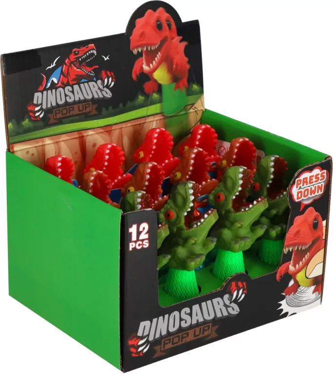 ZAB SKACZ DINO 11CM MIX3 MC DISP 12/288 - tantis.pl