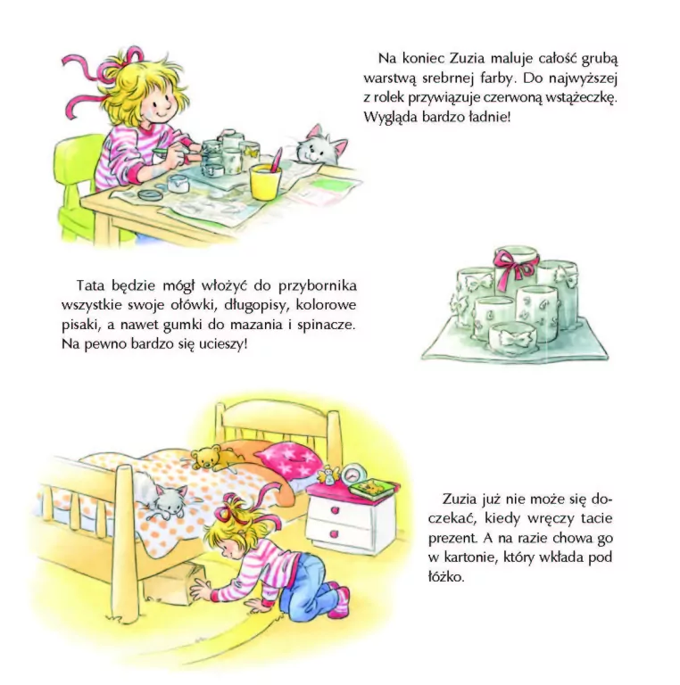 Zuzia przygotowuje prezenty. Mądra Mysz - tantis.pl