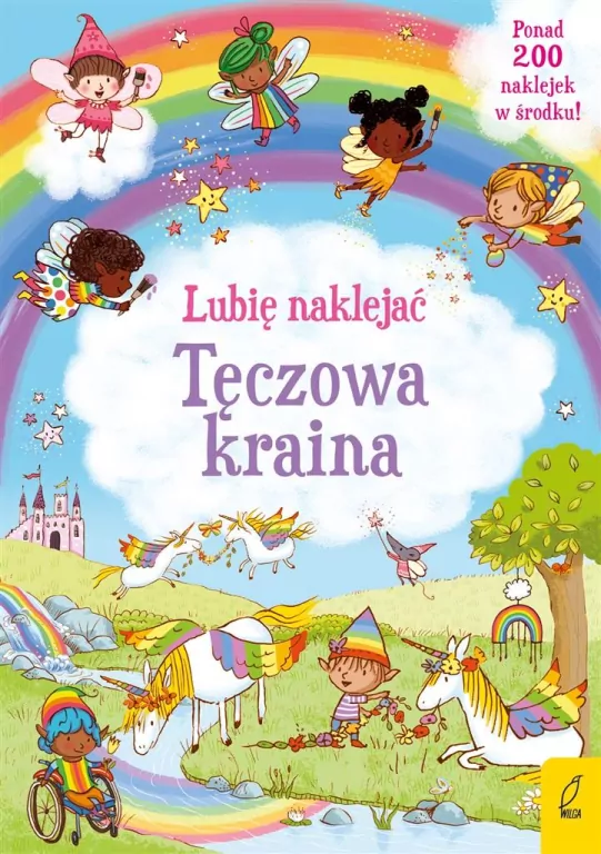 Tęczowa kraina. Lubię naklejać - tantis.pl