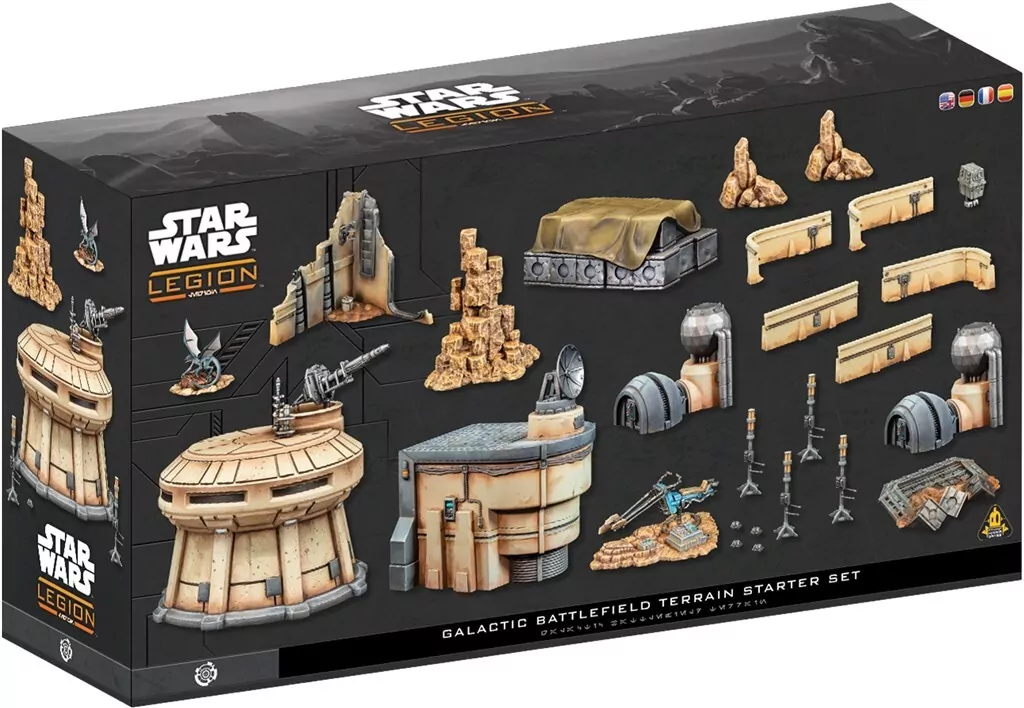Star Wars Legion 2.0: Galactic Battlefield Terrain Starter Set - tantis.pl