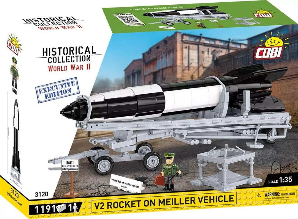 Cobi. Historical Collection V2. Rakieta z transporterem - tantis.pl