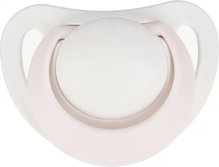 NUK. Star. Smoczki 2 sztuki. 0-2 miesięcy. Biały i serce - tantis.pl