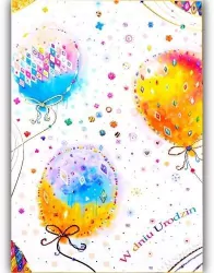 Kartka okolicznościowa Urodziny TS024