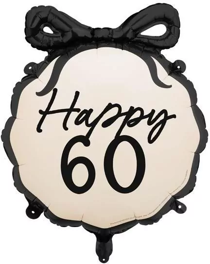 Balon foliowy pastylka Happy 60 47,5x45cm - tantis.pl