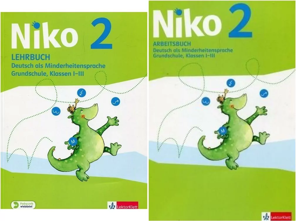 Niko 2. Pakiet: Podręcznik (Lehrbuch) / Ćwiczenia (Arbeitsbuch). Język niemiecki dla klasy I-III szkoły podstawowej. - tantis.pl