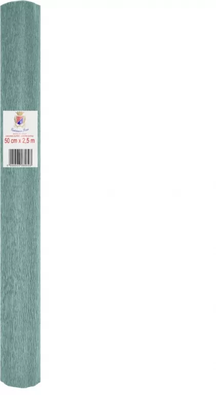 Krepina 50x250cm 180g turkusowa - tantis.pl