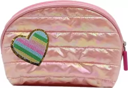 Kosmetyczka puffy różowa STnux