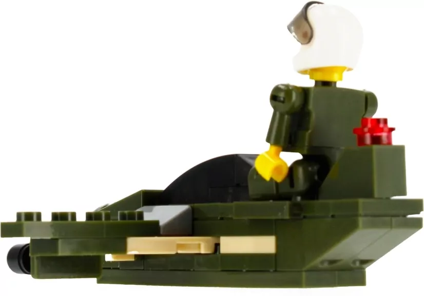 Klocki konstrukcyjne Alleblox Military Force 63-64 elementy, mix - tantis.pl