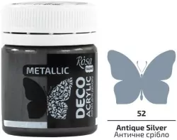 Farba akrylowa metaliczna antique silver 52 20ml