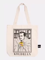 Torba bawełniana. Kołdrian ecru