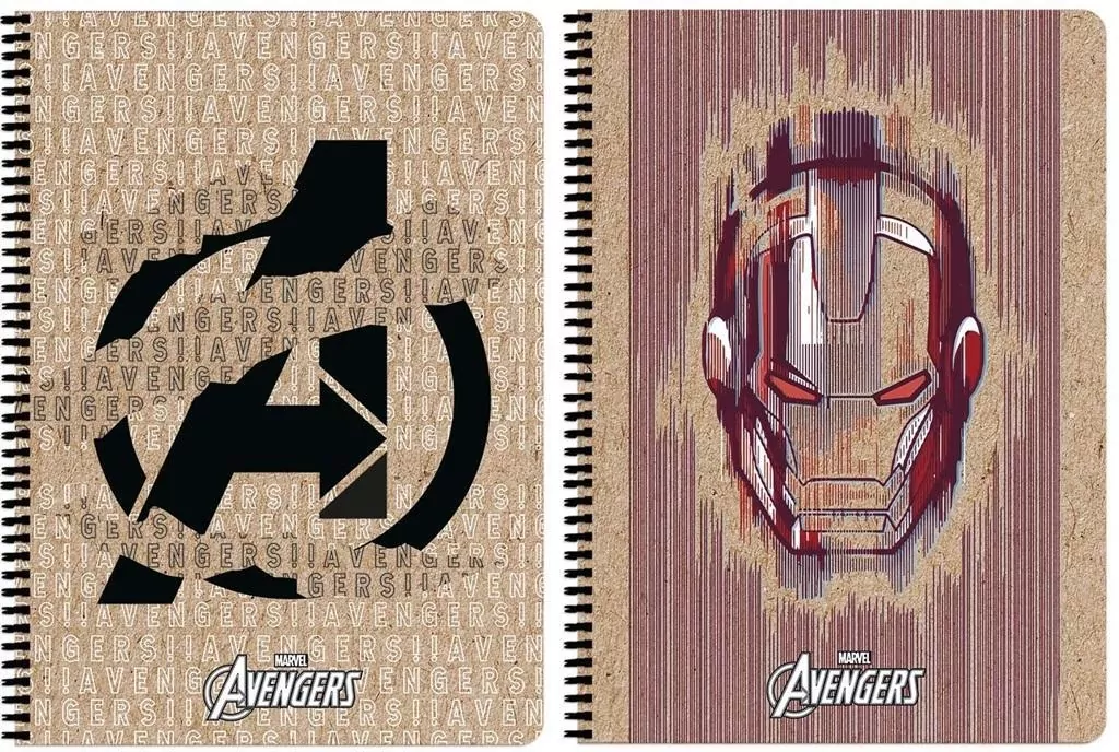 Kołozeszyt A4/80K kratka Avengers Kraft - tantis.pl
