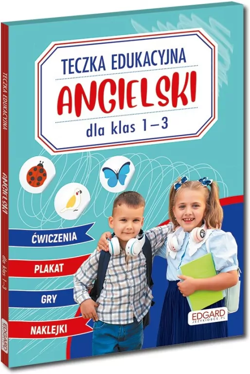 Angielski. Teczka edukacyjna. Dla klas 1-3 - tantis.pl