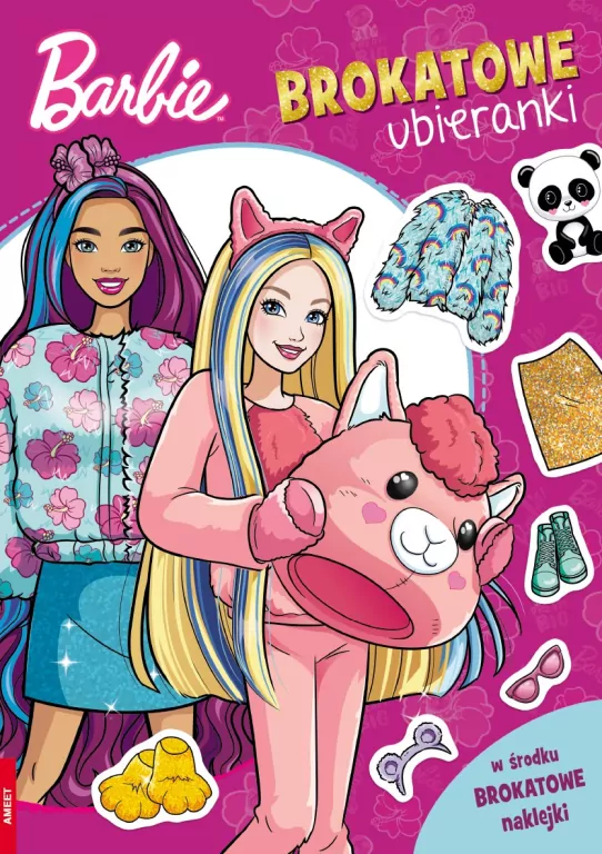 Barbie. Brokatowe ubieranki - tantis.pl