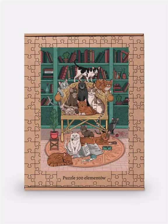 Puzzle 500. Koty - tantis.pl