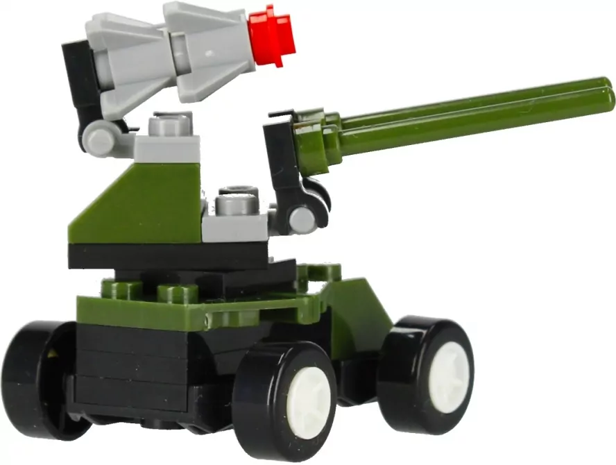 Klocki konstrukcyjne Wojsko, 30 elementów - tantis.pl