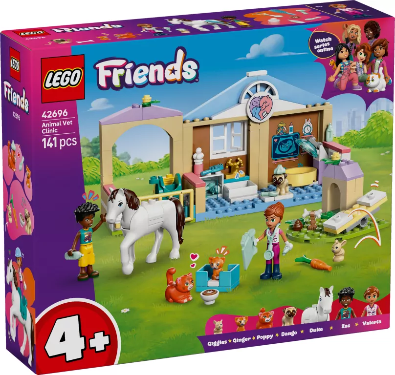 LEGO® Friends. Lecznica dla zwierząt 42696 - tantis.pl