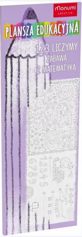 Plansza edukacyjna. Zabawa z matematyką - tantis.pl