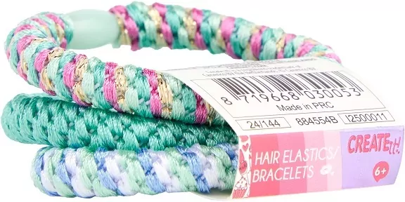 CREATE IT! kolorowe gumki d/włosów 884554 /24 - tantis.pl