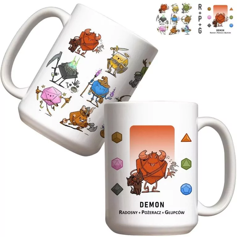 Kubek. RPG Demon 440ml - tantis.pl