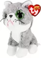 Beanie Boos Fergus - szary kot 15cm - tantis.pl