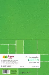 Filc dekoracyjny zielony HAPPY COLOR