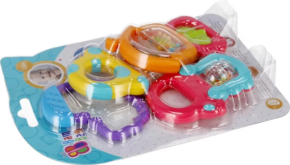 Grzechotka 4w1 BAM BAM - tantis.pl