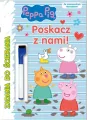 Peppa Pig. Poskacz z nami! Zadania do ścierania. Cz.5 - tantis.pl
