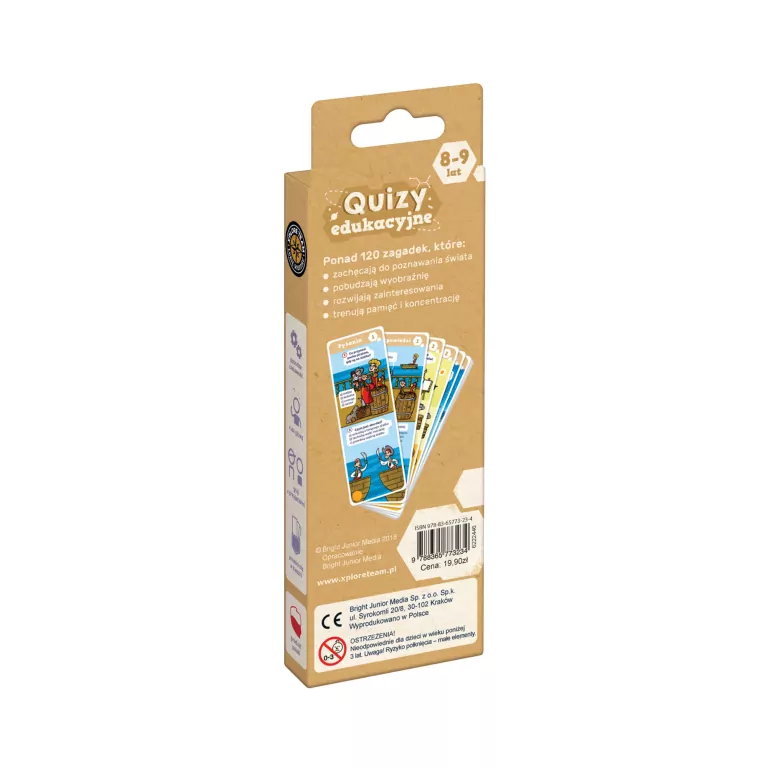 CzuCzu. Xplore Team. Quizy edukacyjne 8-9 lat - tantis.pl