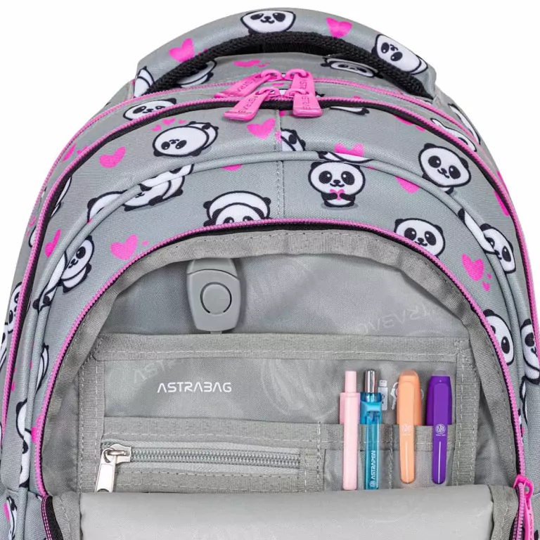 Astra. Plecak Astrabag, Panda AB330 - tantis.pl
