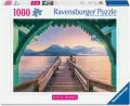 Puzzle 1000 Footbridge at Lac d'Annecy - tantis.pl