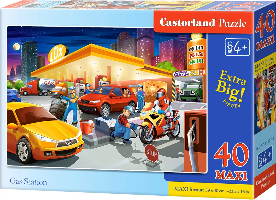 Puzzle 40 maxi. Gas Station - tantis.pl